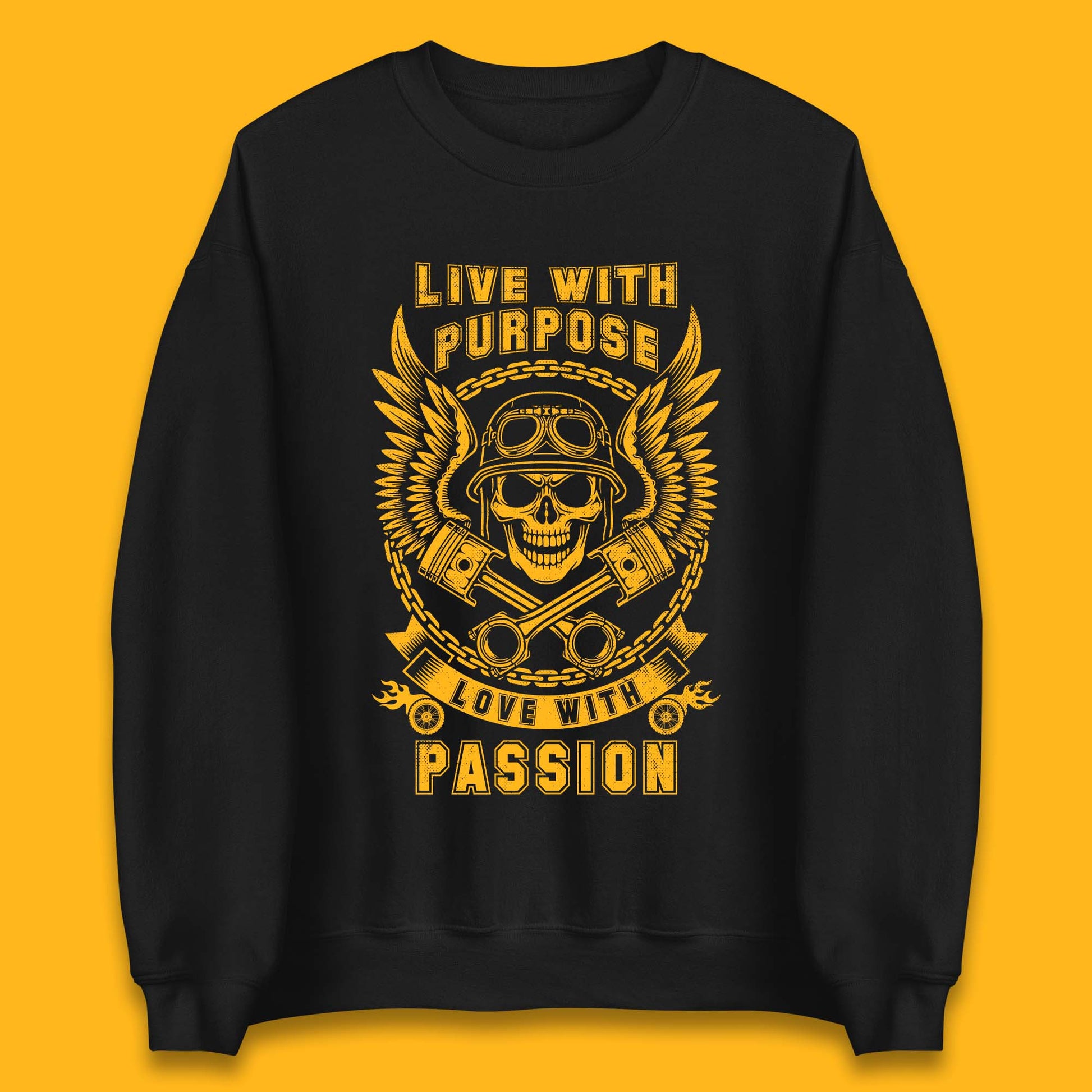 Biker Sweatshirts for Sale