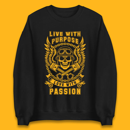 Biker Sweatshirts for Sale