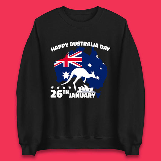 Happy Australia Day 26th January Unisex Sweatshirt