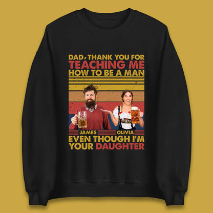 Personalised Thank You For Teaching Me Unisex Sweatshirt