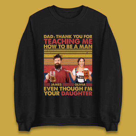 Personalised Thank You For Teaching Me Unisex Sweatshirt