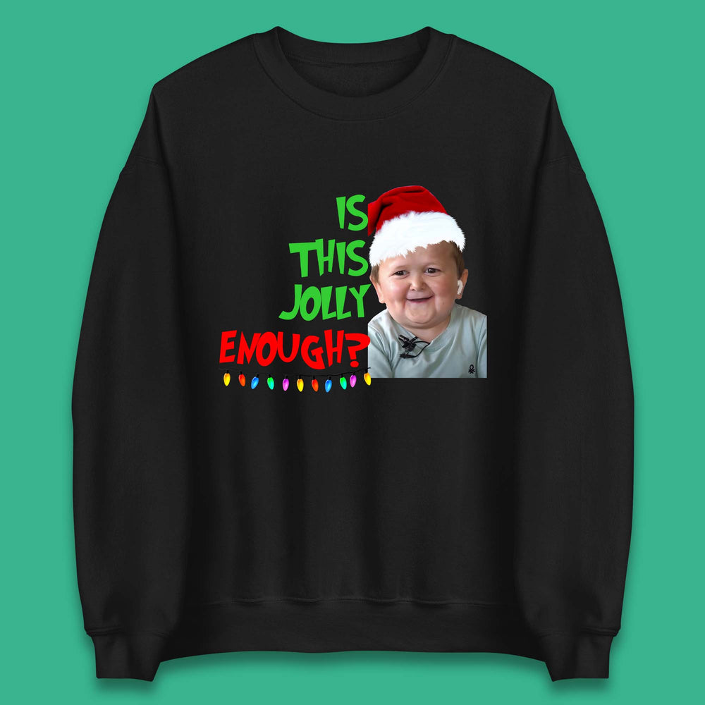 Jolly Enough Hasbulla Christmas Unisex Sweatshirt