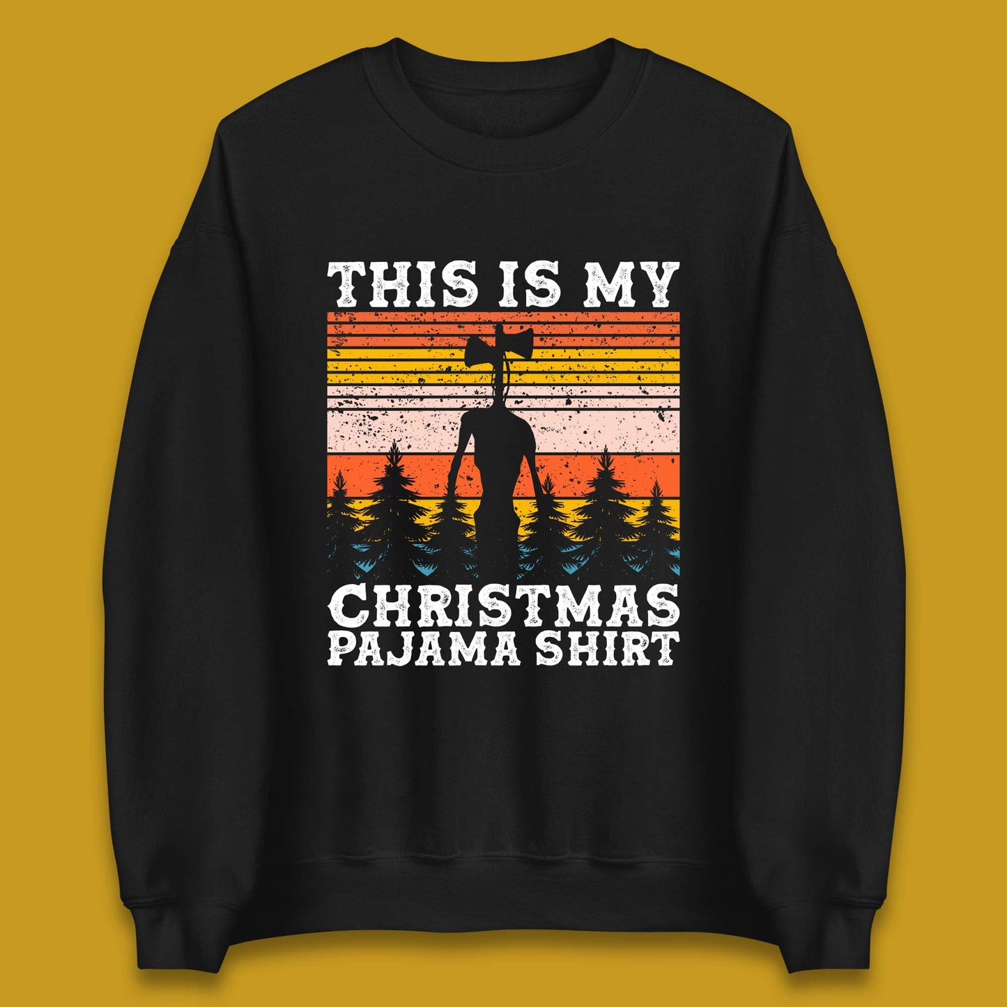 Alien Siren Head Christmas Unisex Sweatshirt