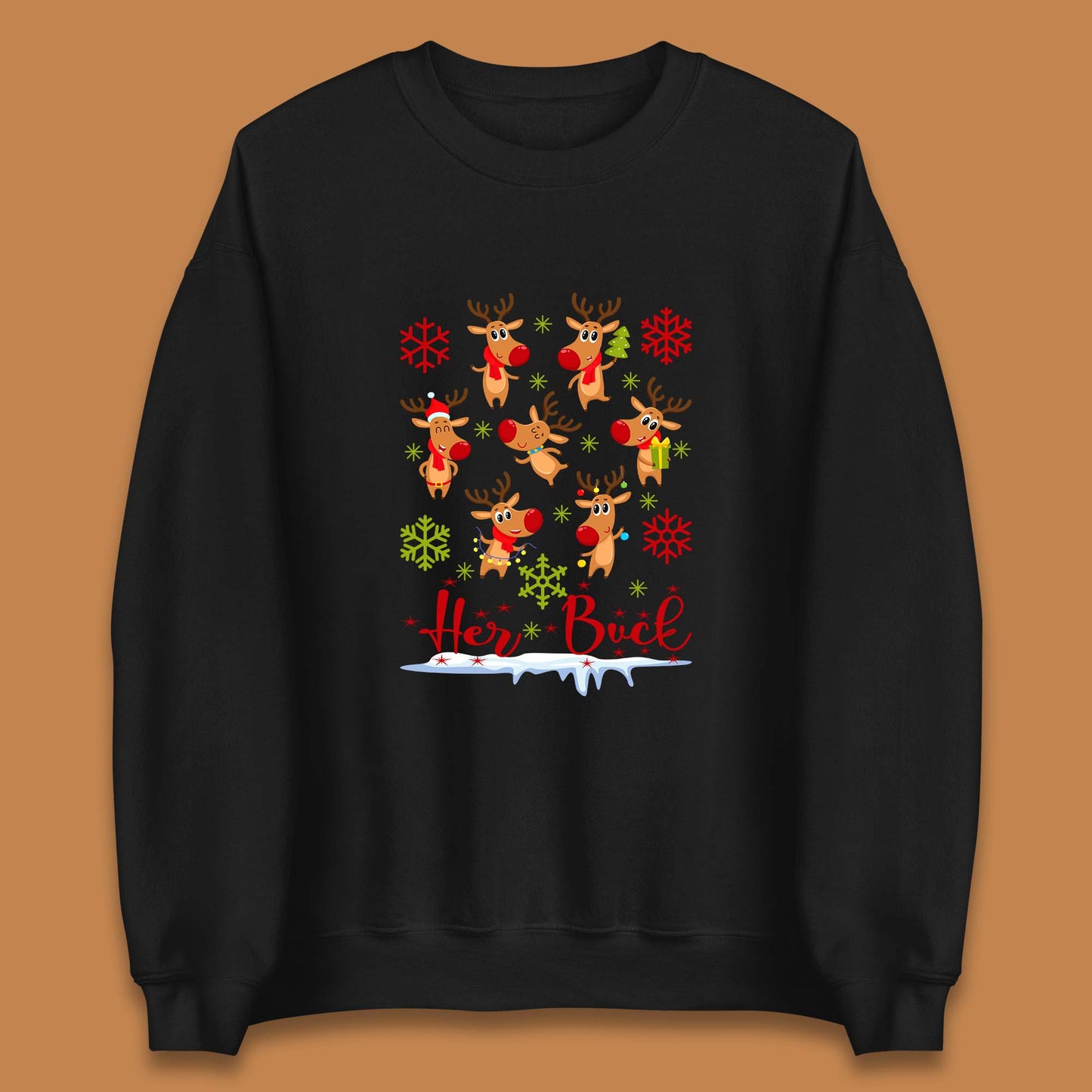 reindeers rudolph sweatshirt