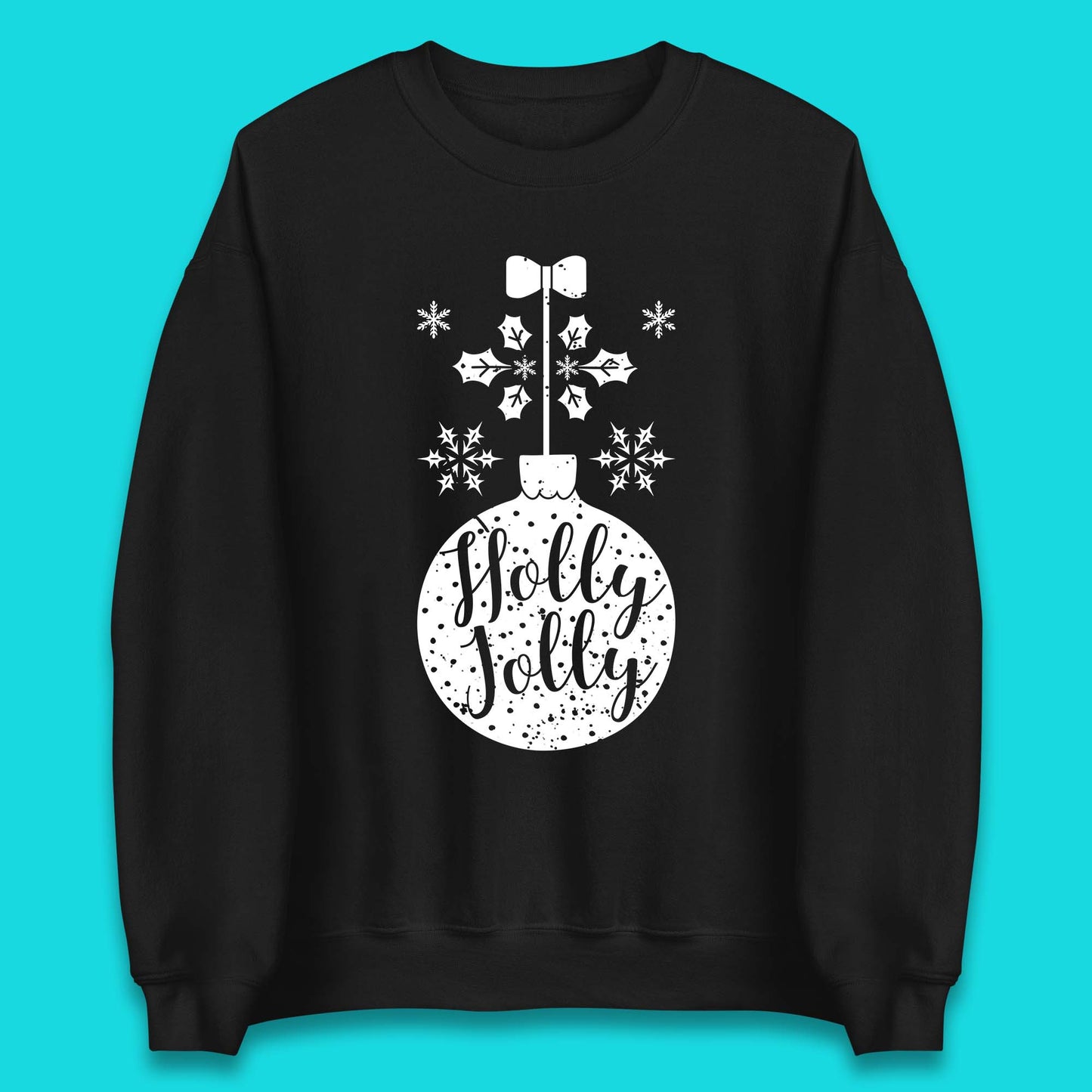 holly jolly christmas sweatshirt