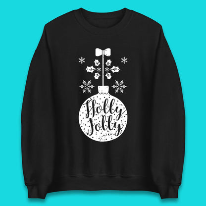 holly jolly christmas sweatshirt