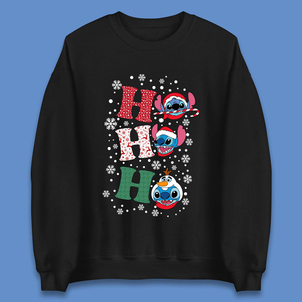 Ho Ho Ho Stitch Christmas Unisex Sweatshirt
