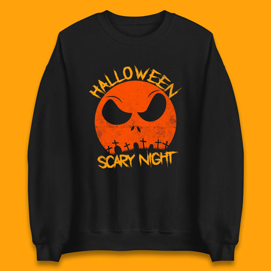 jack skellington face sweatshirt