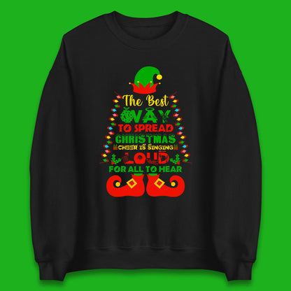 elf christmas sweatshirt