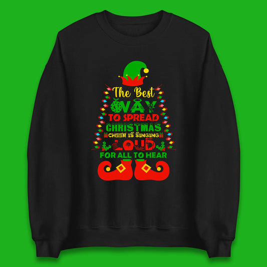 elf christmas sweatshirt