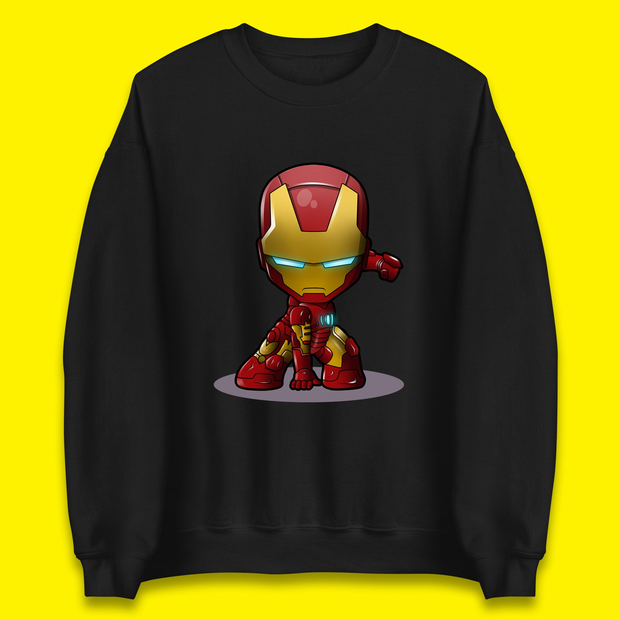 Marvel Avenger Iron Man Movie Character Ironman Costume Superhero Marvel Comics Unisex Sweatshirt