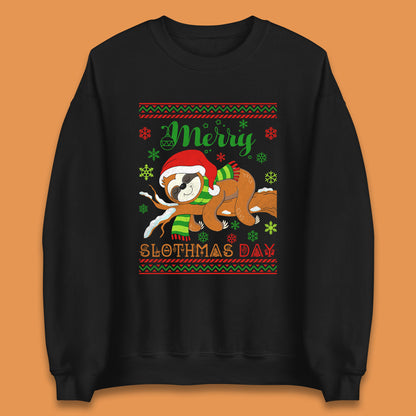 sloth christmas sweatshirt