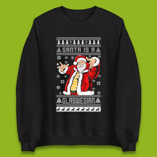 Santa Is A Glaswegian Christmas Unisex Sweatshirt