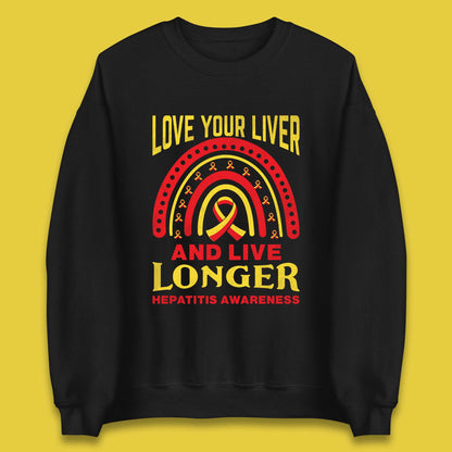 Hepatitis Awareness Unisex Sweatshirt