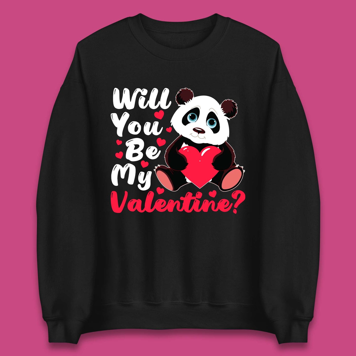 Panda Valentine Unisex Sweatshirt