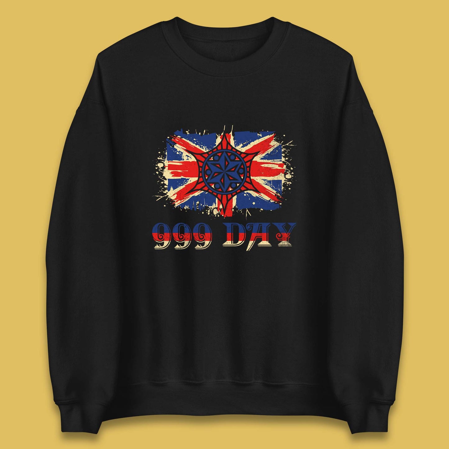 Emergency Services Day 999 Days United Kingdom Annual Holiday Unisex Sweatshirt