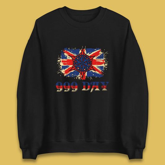 Emergency Services Day 999 Days United Kingdom Annual Holiday Unisex Sweatshirt