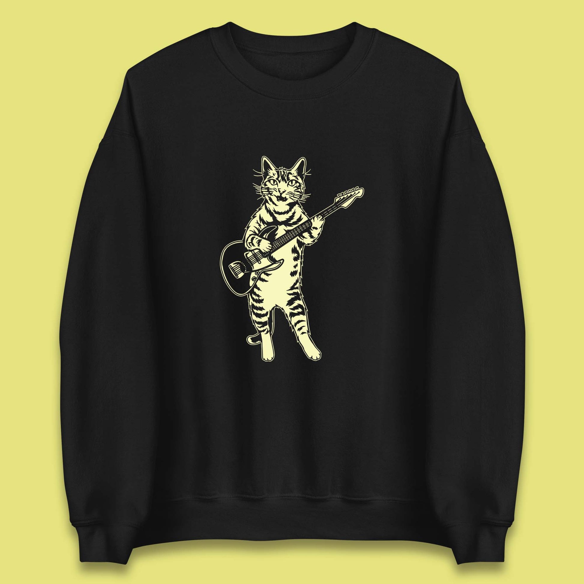 Cat Playing Guitar Jumper