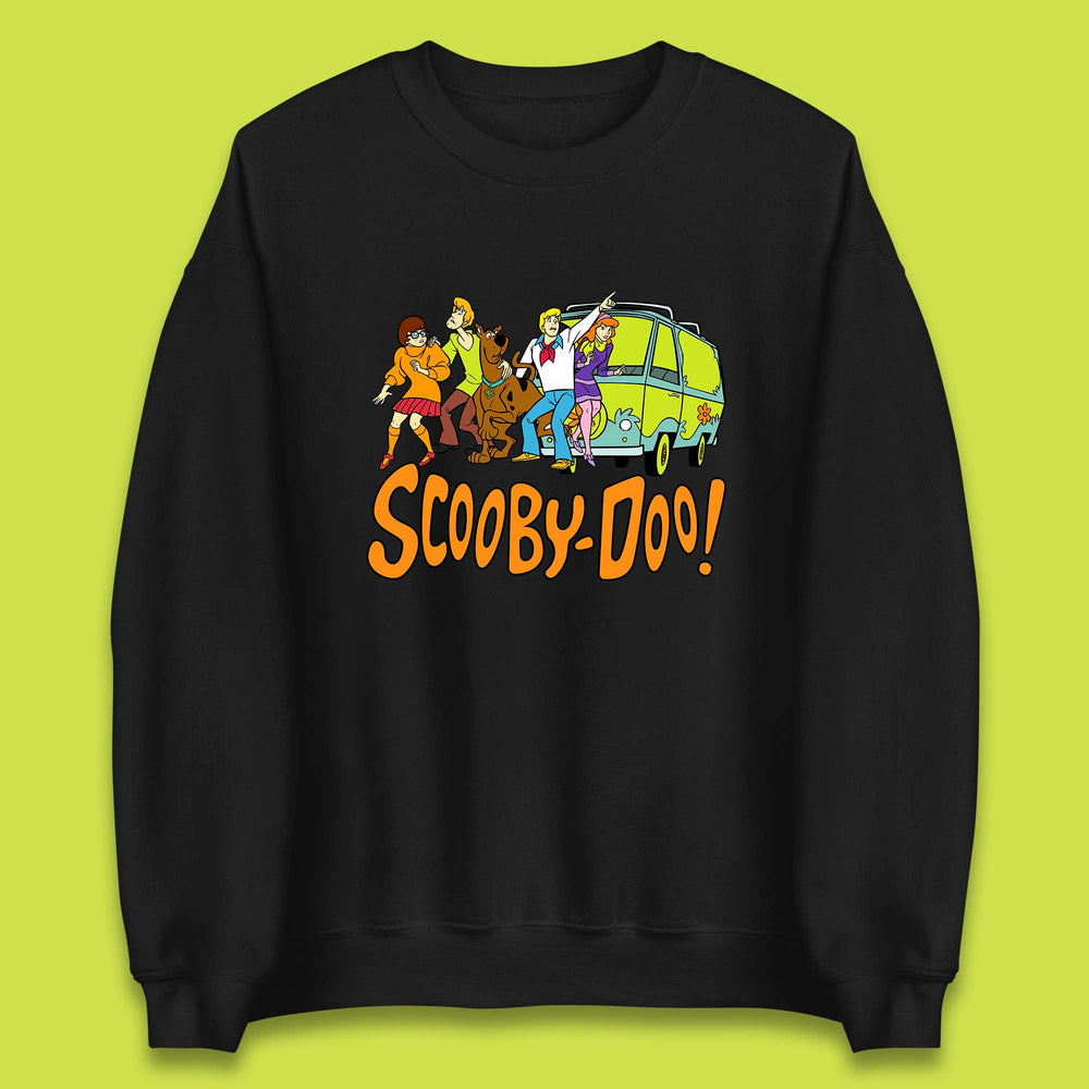 Halloween Scooby Doo & Gang Horror Van Scary Mystery Machine Unisex Sweatshirt