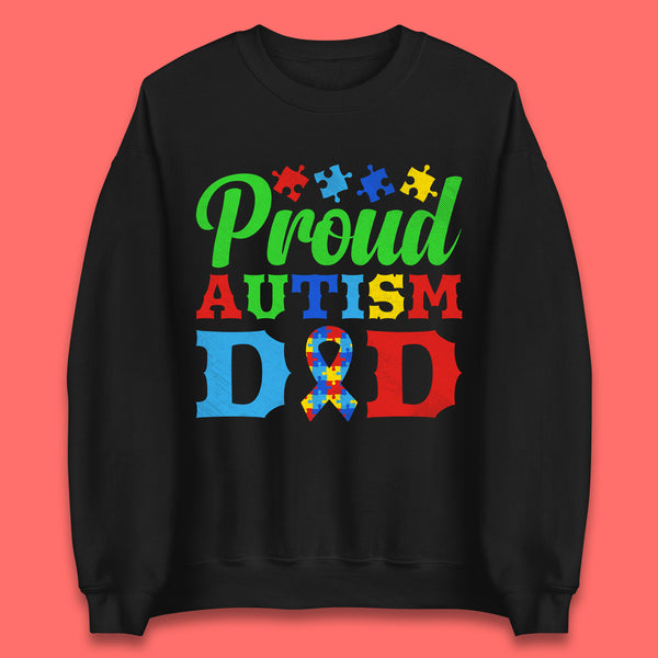 Proud Autism Dad Unisex Sweatshirt