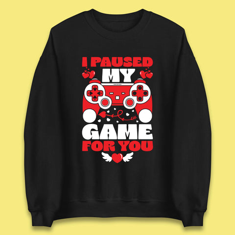 Valentine's Day Gamer Unisex Sweatshirt