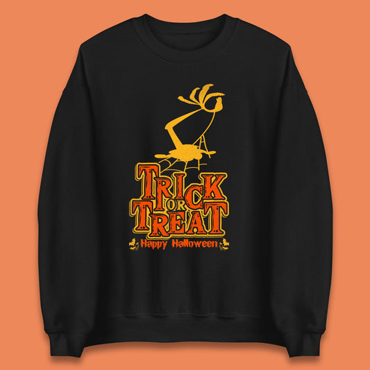 Happy Halloween Trick Or Treat Horror Scary Spooky Season Unisex Sweatshirt