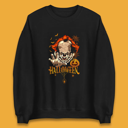 Halloween IT Pennywise Clown Horror Scary Movie Fictional Character Unisex Sweatshirt