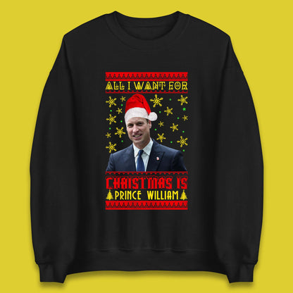 Want Prince William For Christmas Unisex Sweatshirt