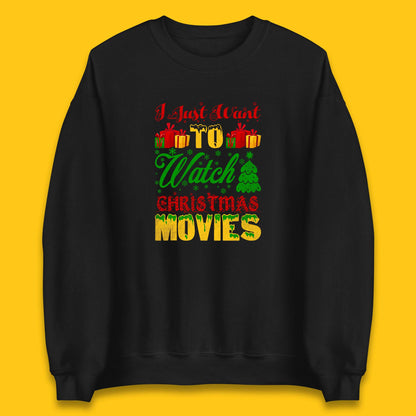 christmas movie sweatshirt