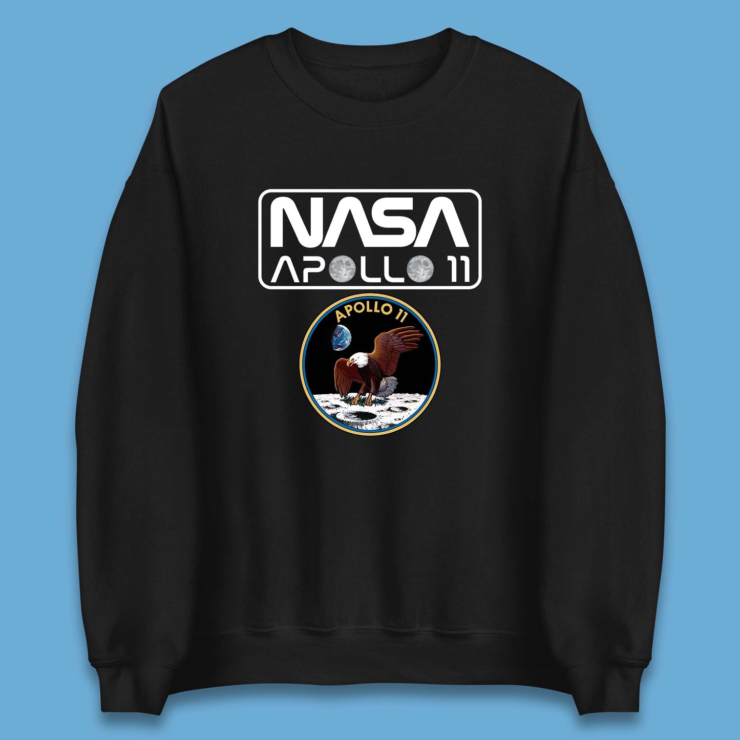 Nasa Apollo 11 First Lunar Landing Moon Rocket Astronomy Unisex Sweatshirt