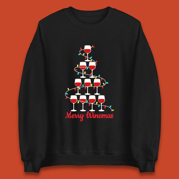 Merry Winemas Christmas Unisex Sweatshirt