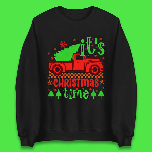 Christmas Truck Unisex Sweatshirt