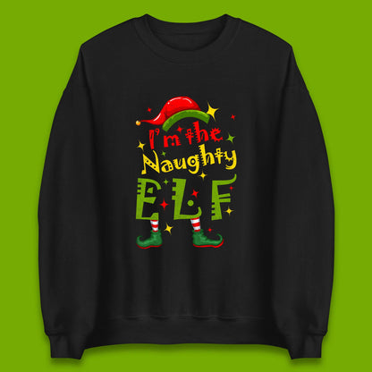 naughty elf sweatshirt
