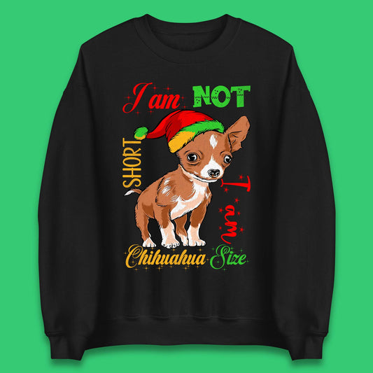 Chihuahua Size Christmas Unisex Sweatshirt