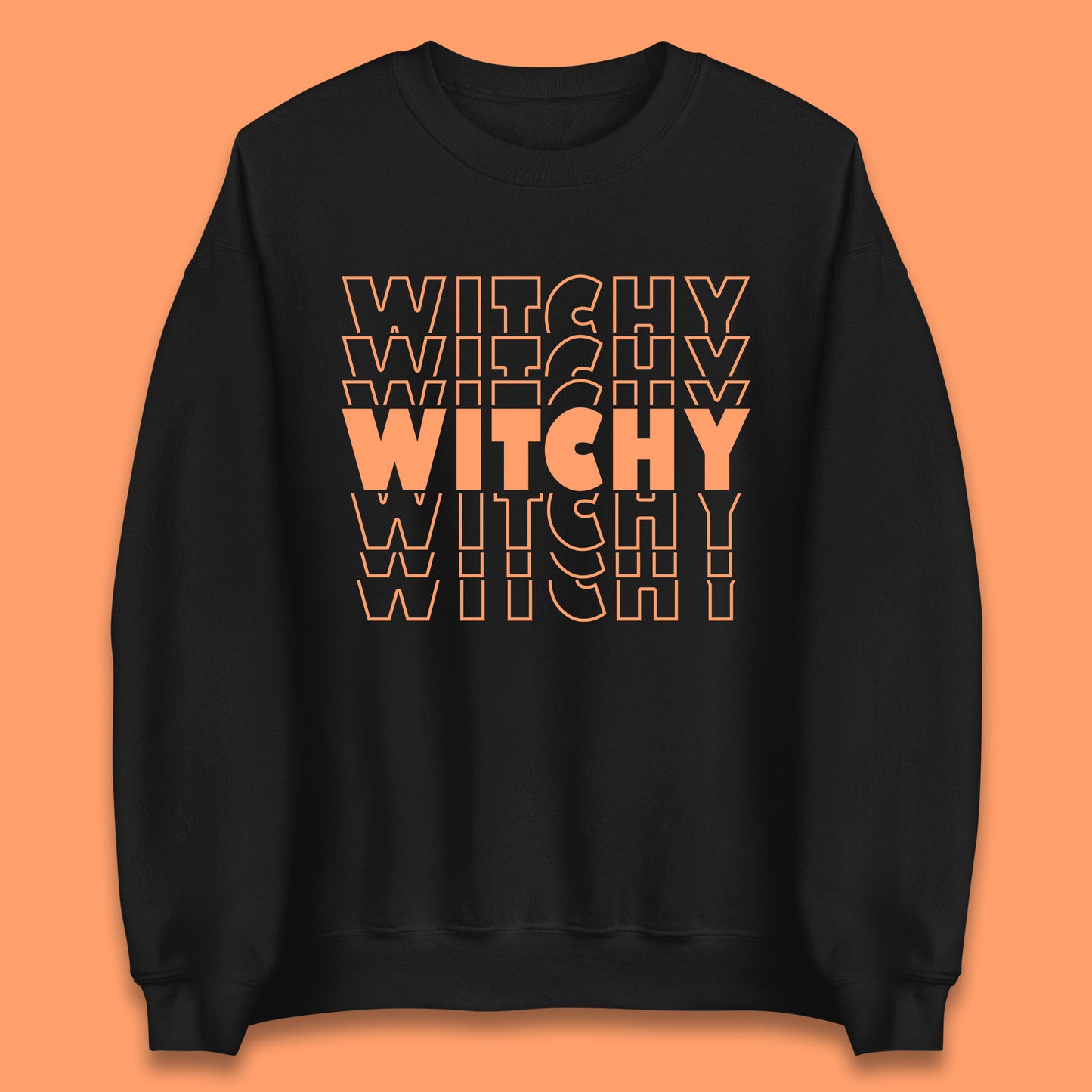 Witchy Halloween Witches Spooky Witch Vibes Witchy Aesthetic Halloween Party Unisex Sweatshirt