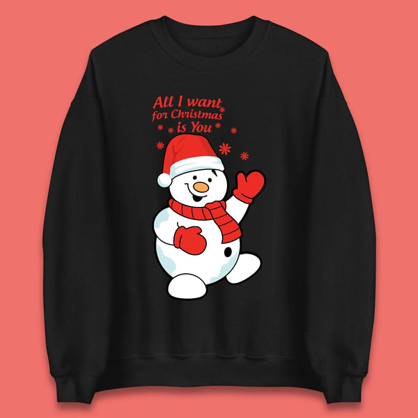 Snowman Christmas Unisex Sweatshirt