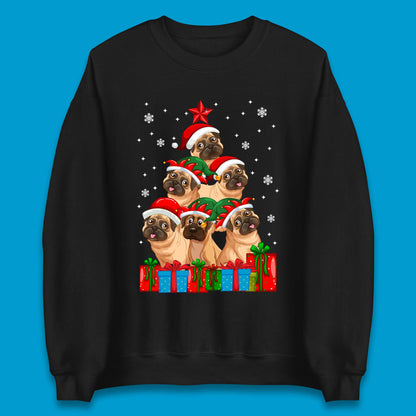 Pug Dog Christmas Jumper