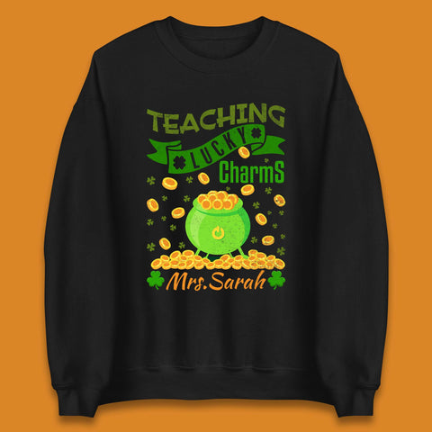 Personalised Teaching Lucky Charm Unisex Sweatshirt