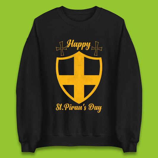 Happy St. Piran's Day Unisex Sweatshirt