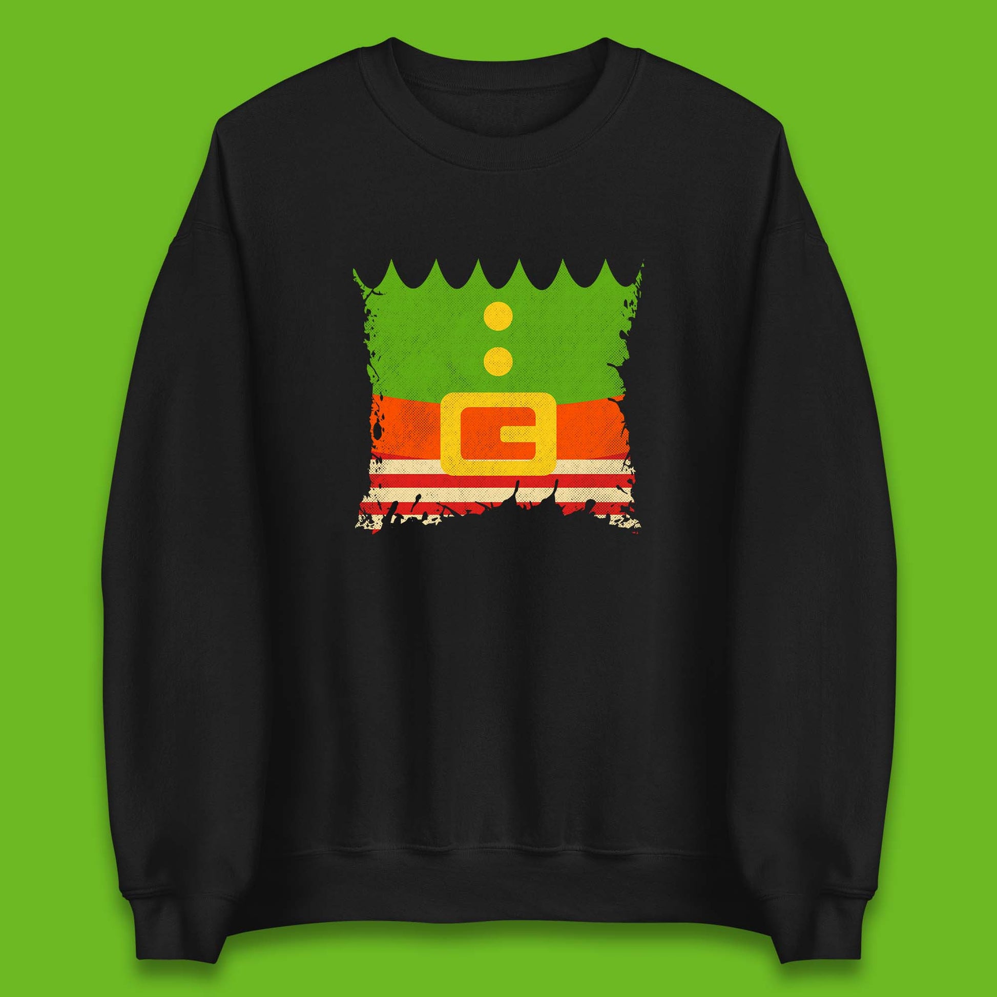 christmas santa claus dress sweatshirt