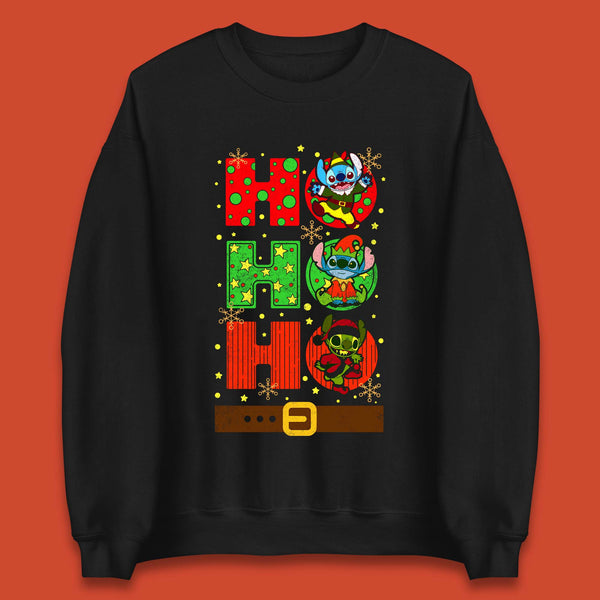 Stitch Elf Grinch Stitch Christmas Unisex Sweatshirt