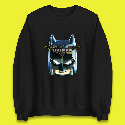 Lego Batman Head Lego Batman 3 Beyond Gotham The Lego Batman Movie DC Comics Unisex Sweatshirt