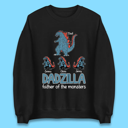 Personalised Dadzilla Unisex Sweatshirt