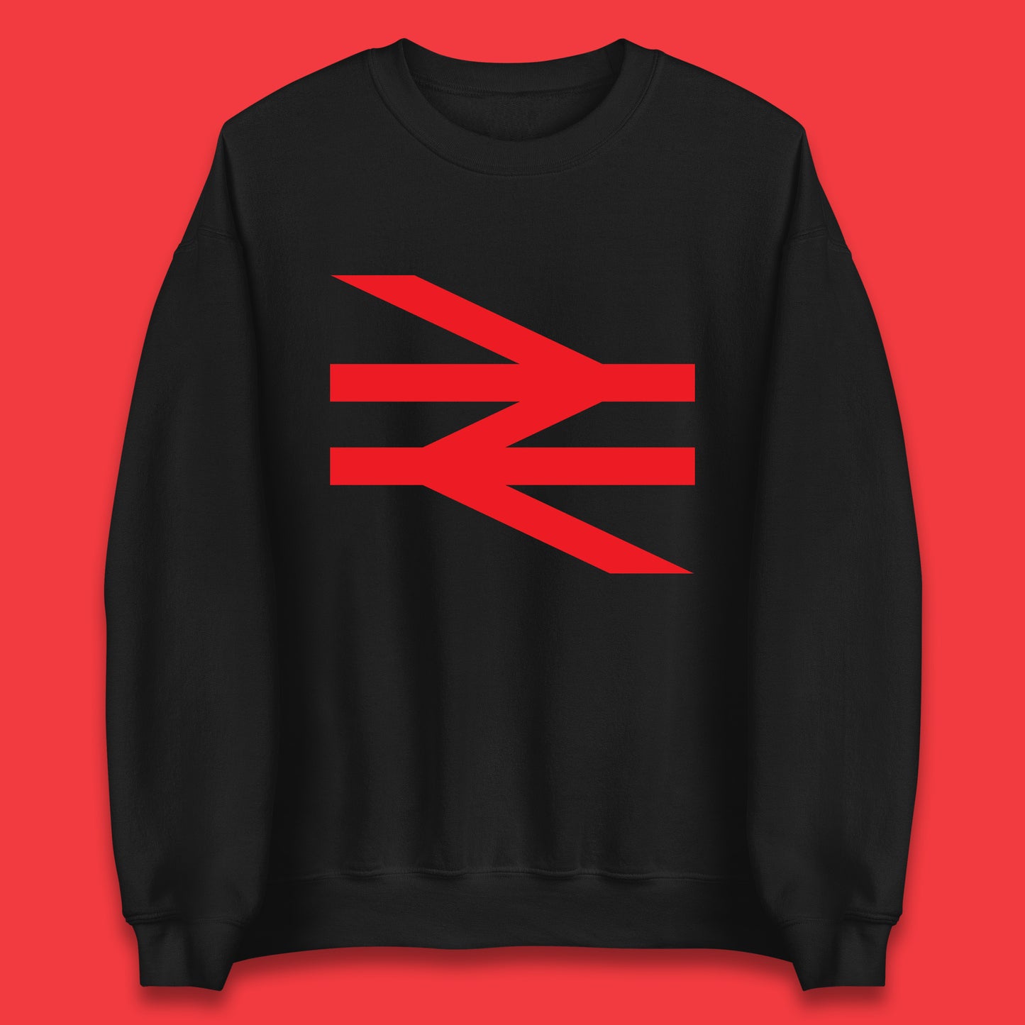 British Rail Union Jack Logo Trains Trainspotter Train Nationalisation Britain Uk Labour Politics Unisex Sweatshirt