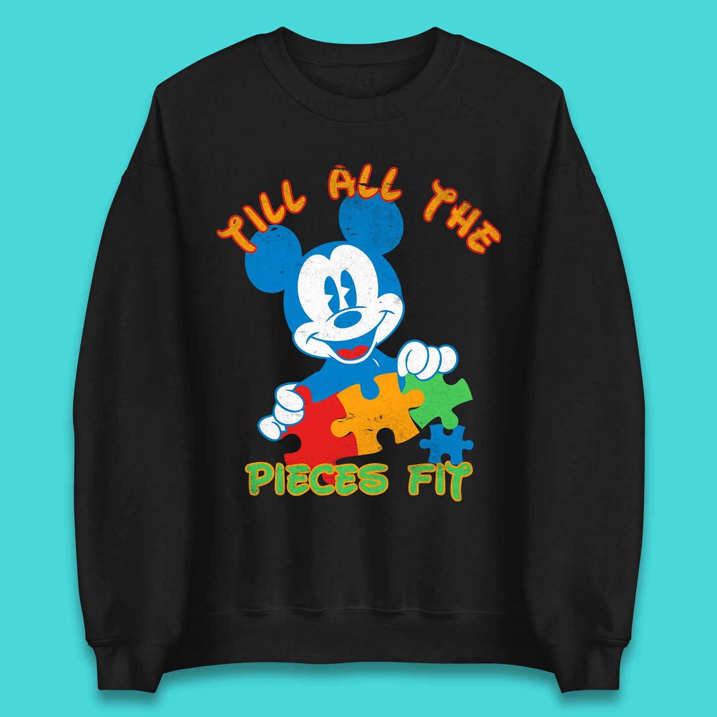 Autism Mickey Mouse Unisex Sweatshirt
