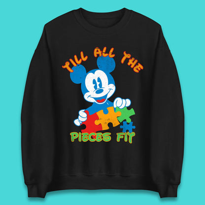 Autism Mickey Mouse Unisex Sweatshirt
