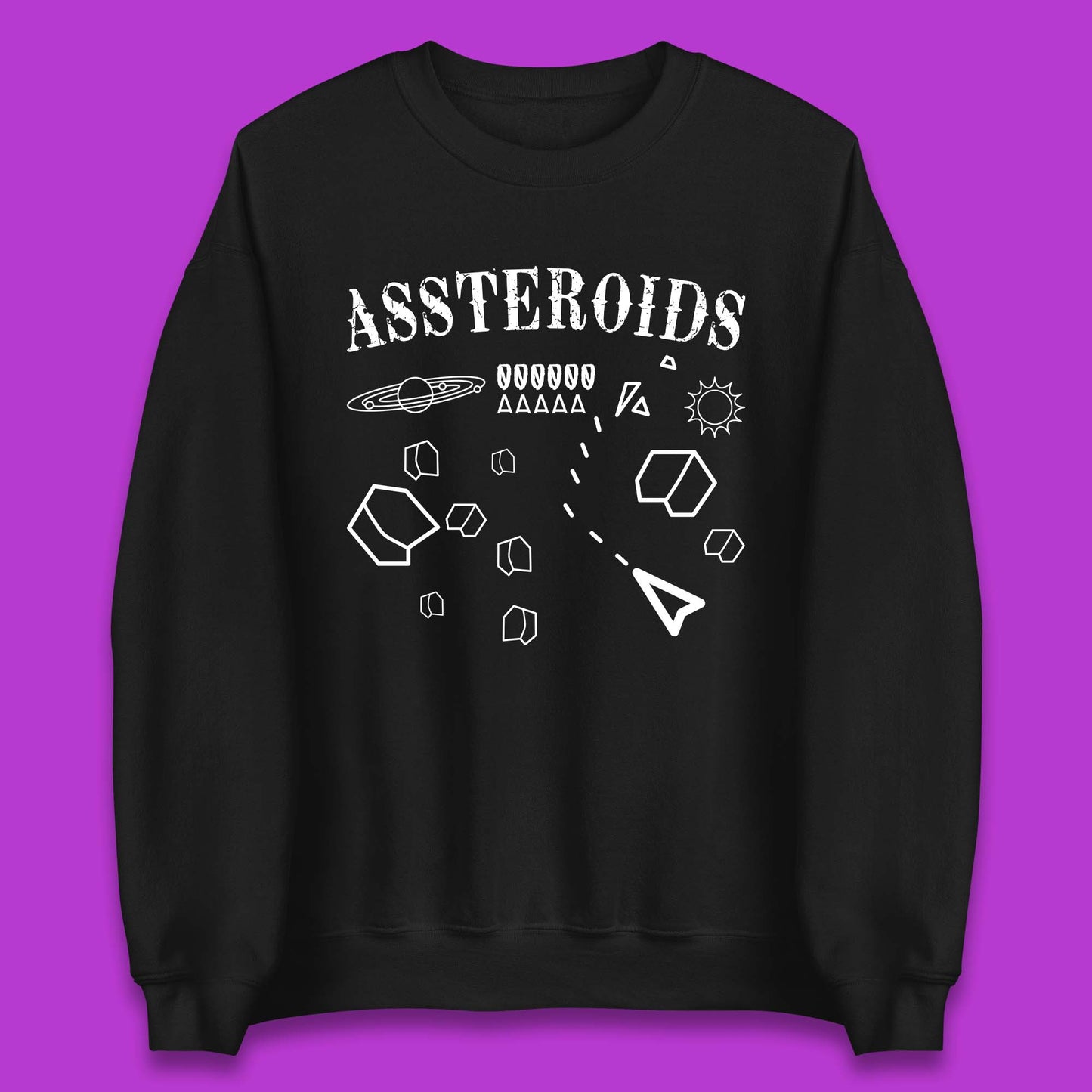 Assteroids Video Game Unisex Sweatshirt