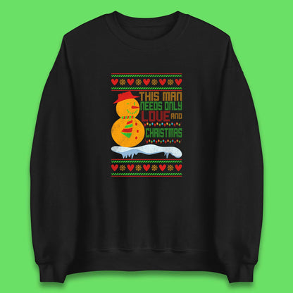 snowman christmas sweatshirt