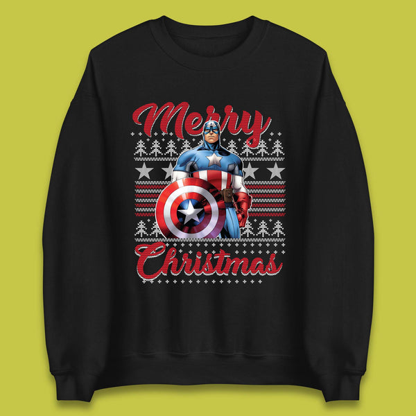 Captain America Christmas Unisex Sweatshirt