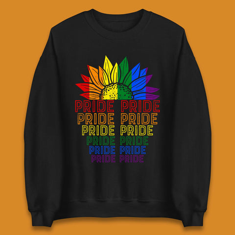 LGBT Pride Sunflower Unisex Sweatshirt